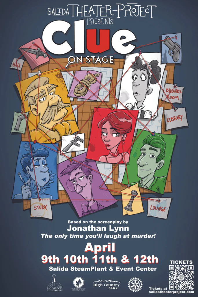 Salida Theater Project Presents: Clue At The Steamplant