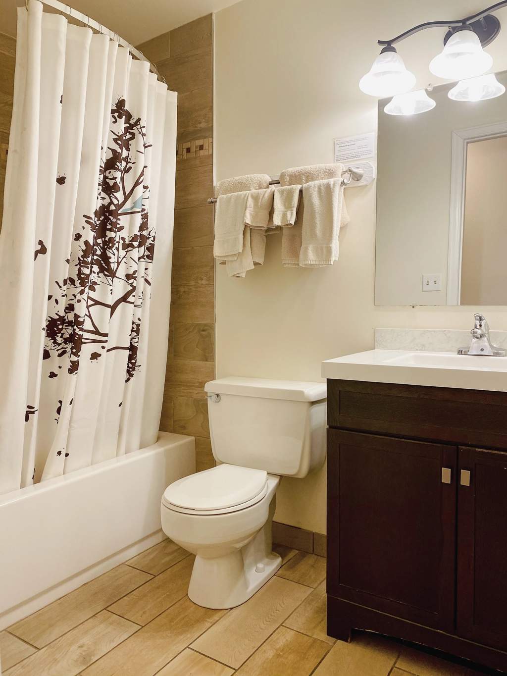 deluxe queen cottage bath